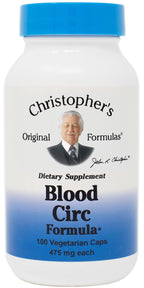 Dr. Christopher'S Formulas Blood Circulation Formula 100 Cap