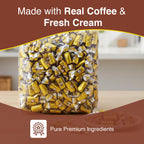 Coffee Rio Original Roast Coffee Caramels Candy Bulk Pack, 3 Pound Bag - Individually Wrapped Hard Candies Blended with Fresh Dairy Cream - Perfect for Office Candy Bowl, Buffet - Kosher Certified