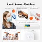 iHealth No-Touch Forehead Thermometer for Adults, Kids, Babies PT3