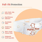 Tranquility Bariatric Disposable Briefs 3X-Large with HI-Rise High Waistline, Peach Mat Core & Secure Kufguard Technology for Skin Integrity, Latex-Free, 34oz Capacity, 32ct Case
