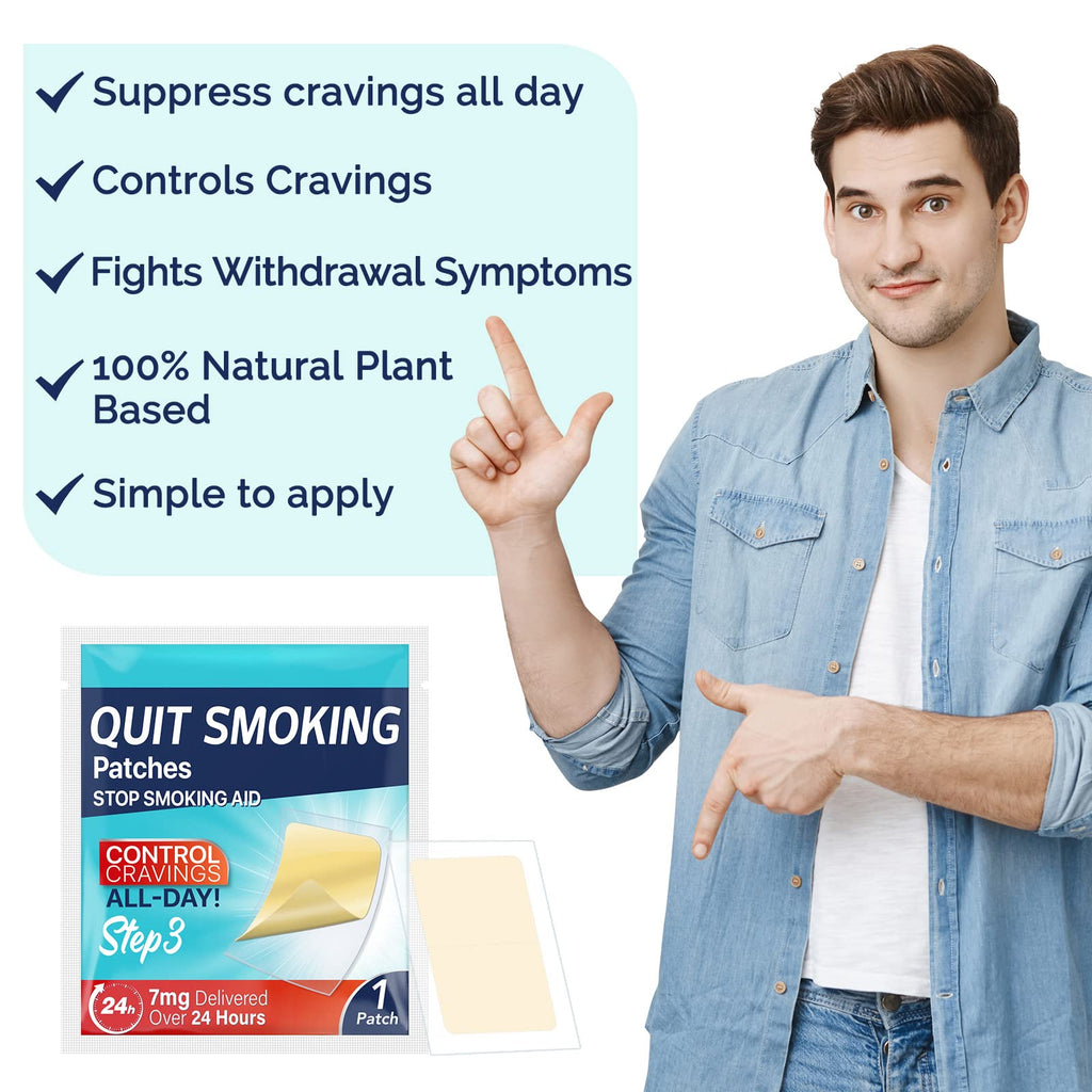 XWXUANYE 7 mg Step 3 Patches, Patch, Aid, Easy and Effective Anti-Stickers, Best Product to Help with Behavioral Support Program (30 Patches)