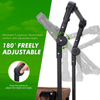 Gifeerory Universal Folding Wagon Push Handle Attachment for Camping Wagons/Strollers/Beach Carts,Upgraded Adjustable Wagon Handle Kit for Metal Round & Square Frame