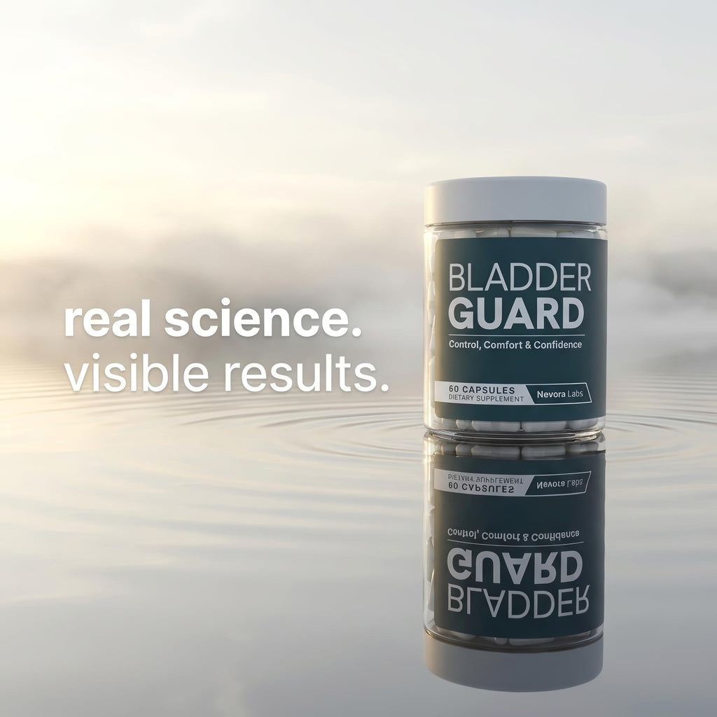 Bladder Guard – Bladder Control Supplements – Urinary Tract Health for Women & Men – Pumpkin Seed Extract & Soy Germ Formula – 60 Capsules