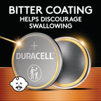 DURACELL 2032 Lithium Battery, Compatible with AirTag, Child Safety Features, Key Fob, CR2032 3V Cell