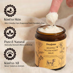 FreeJune Beef Tallow for Skin, Tallow and Honey Balm for Face 5.3 OZ Organic Whipped Moisturizer with Grass Fed - Face & Body Cream for for Nourishing Dry Skin Care, All Natural Hydration (Honey)