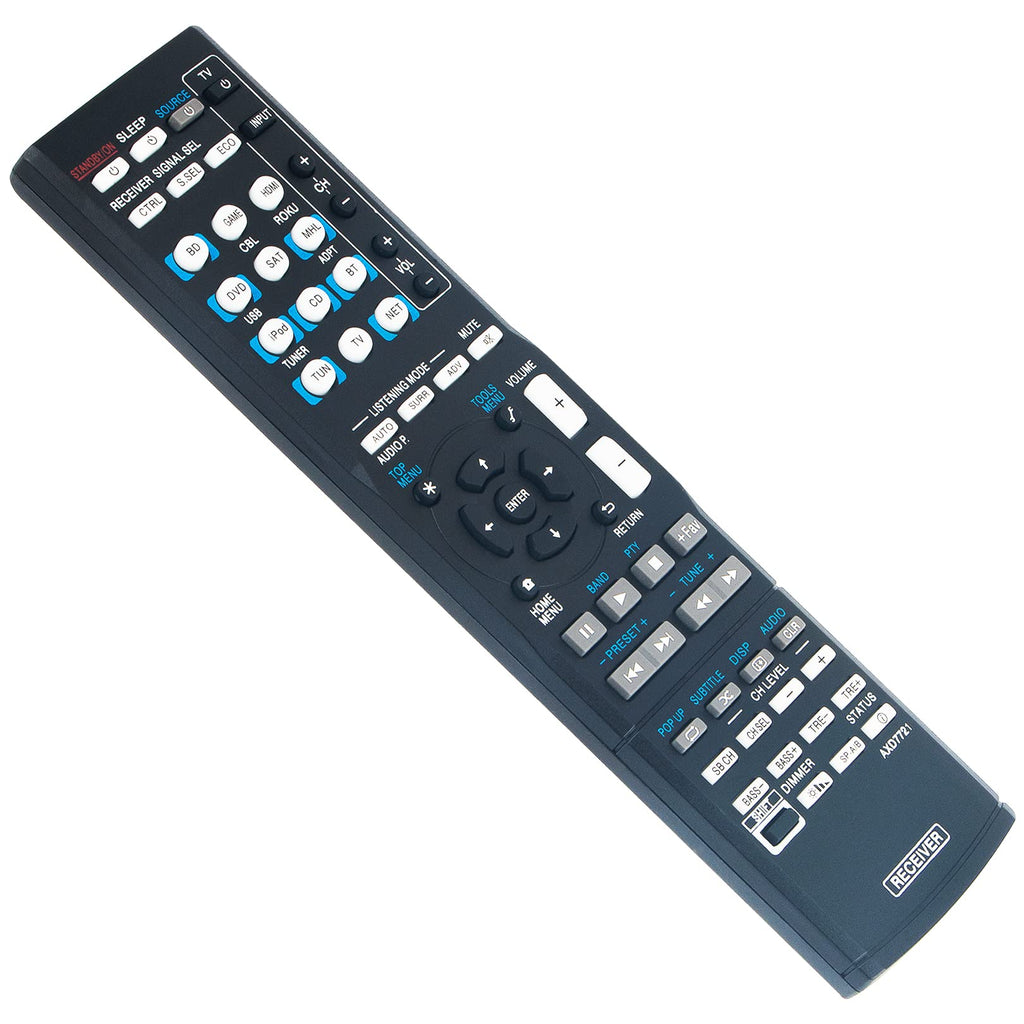AXD7721 Replace AV Receiver Remote Control Work for Pioneer A/V Receiver VSX-824 VSX-824-K VSX-1029 VSX-1029-K VSX-44 VSX-1024 VSX-1024-K