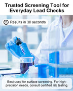 Avelis 30-Count Lead Test Kit for Dishes, Lead Test Swabs for Ceramics