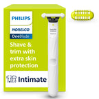 Philips Norelco OneBlade Intimate Trimmer and Shaver with Skin Protection