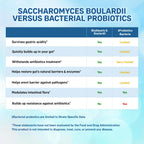 Bio Absorb Saccharomyces Boulardii Probiotic, 10 Billion CFU per Capsule