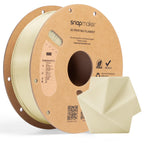 Snapmaker PLA Basic Filament 1.75mm,Snapspeed 3D Printer Filament Up to 300mm/s High Speed Printing,Dimensional Accuracy +/- 0.02 mm,Clog-Free for Most FDM Printers,1kg (2.2lbs) (Cream-RFID)
