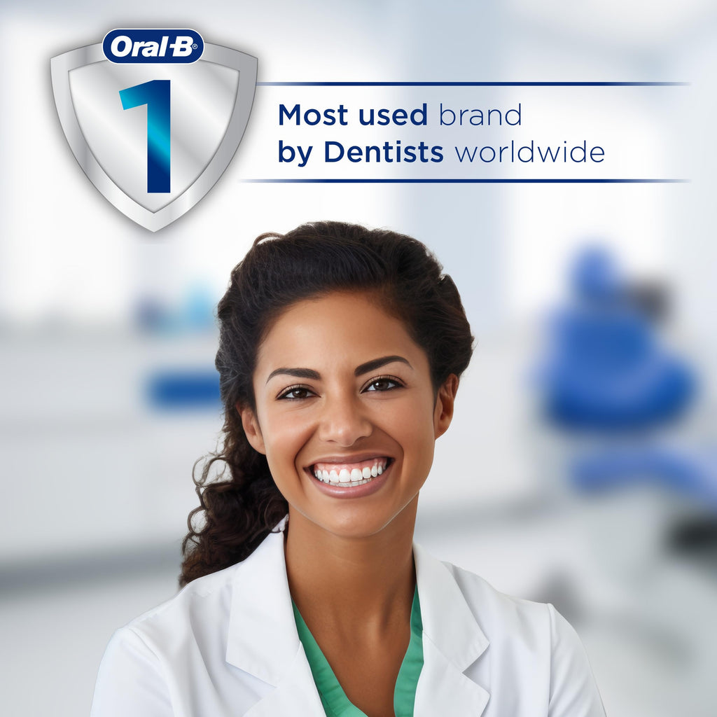 Oral-B iO Series 2 Limited Simple Clean Rechargeable Electric Toothbrush for Adults, Night Black, 3 Modes, Automatic Pressure Sensor for Gum Care, Travel Case