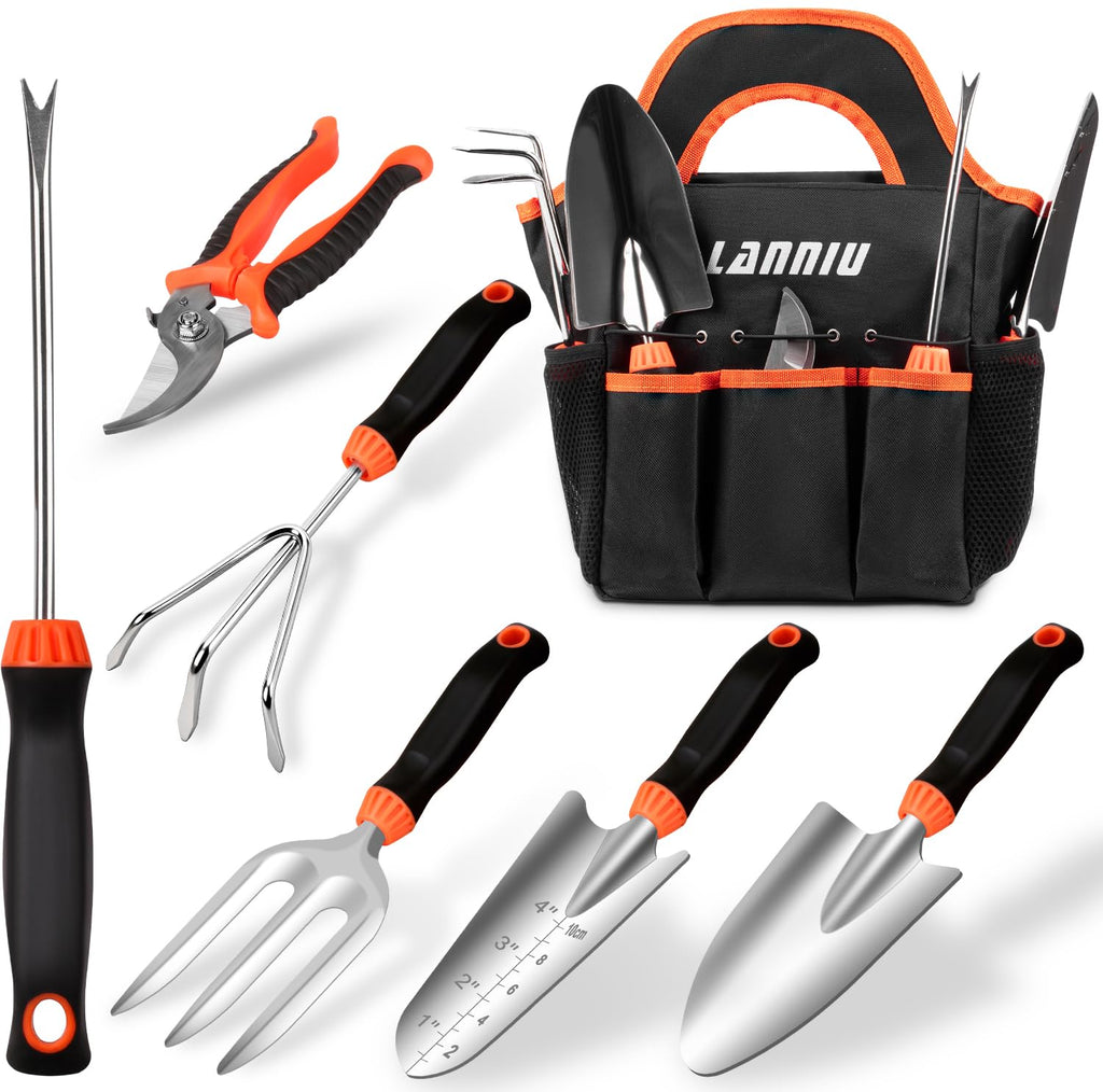 LANNIU 7-Piece Gardening Tools Set