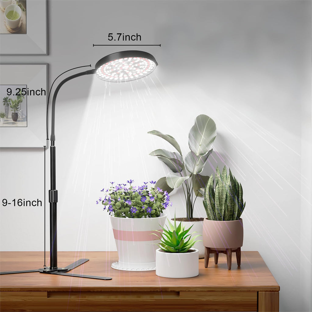 Grow Light for Plants Indoor Growing,Height 10-32'' with Dimming & Timer