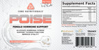Core Nutritionals Poise Female Hormone Support | Thyroid Hormone Balance & Menstrual Support | with Magnesium & Iodine | Antioxidant Rich | 112 Vegetable Capsules