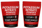 Outlaw X Potassium Nitrate High Purity Powder, Reagent Grade, 10 Pounds, for Stump Remover