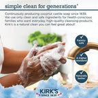 Kirk's Original Coco Castile Soap Fragrance Free 4 oz (Multi-Pack)