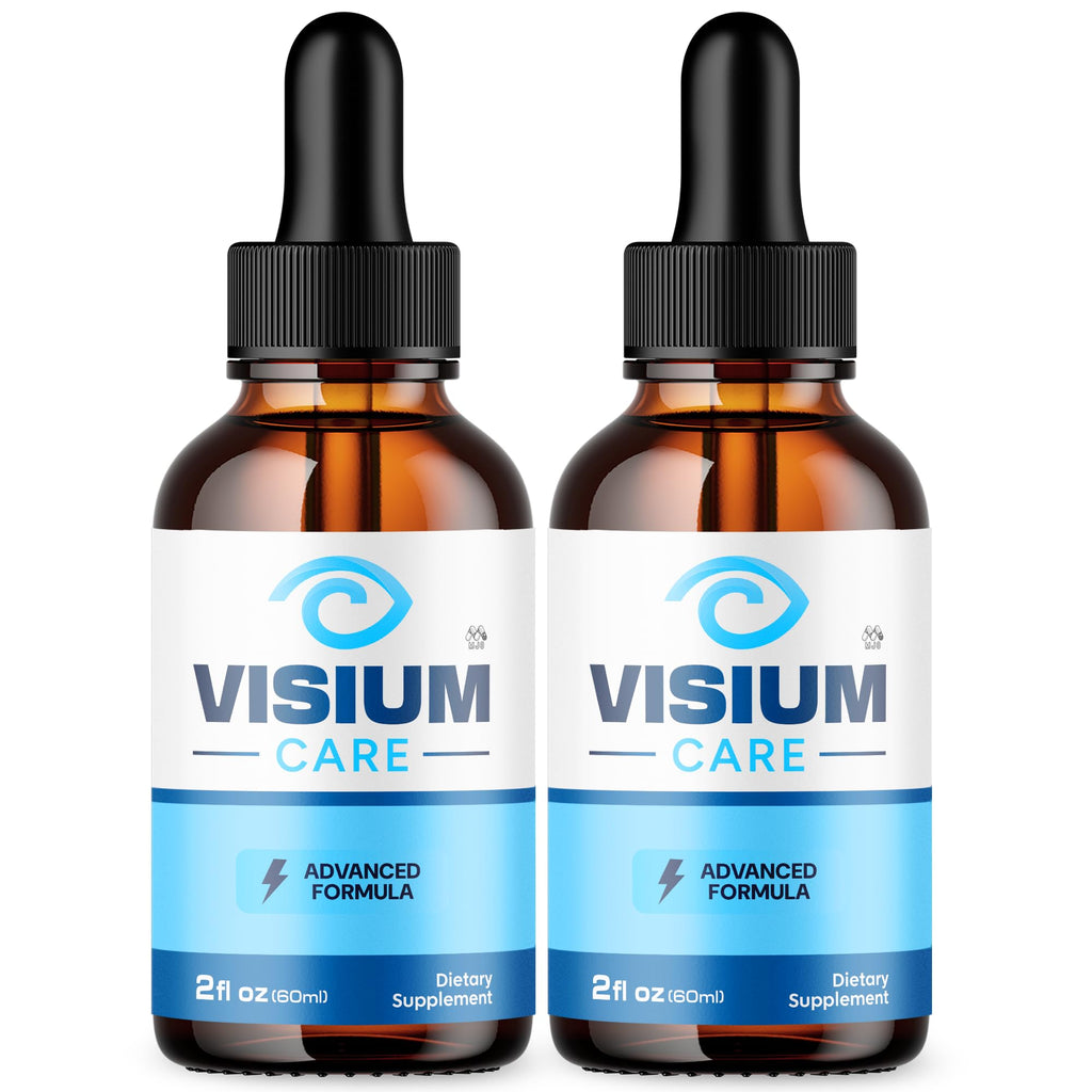 (2 Pack) Visium Care Drops , Official VisiumCare Drops with All Natural Ingredients , Overall Health and Wellness Vitamin Formula Maximum Strength Active Lifestyle Multivitamins Support (60 Servings)