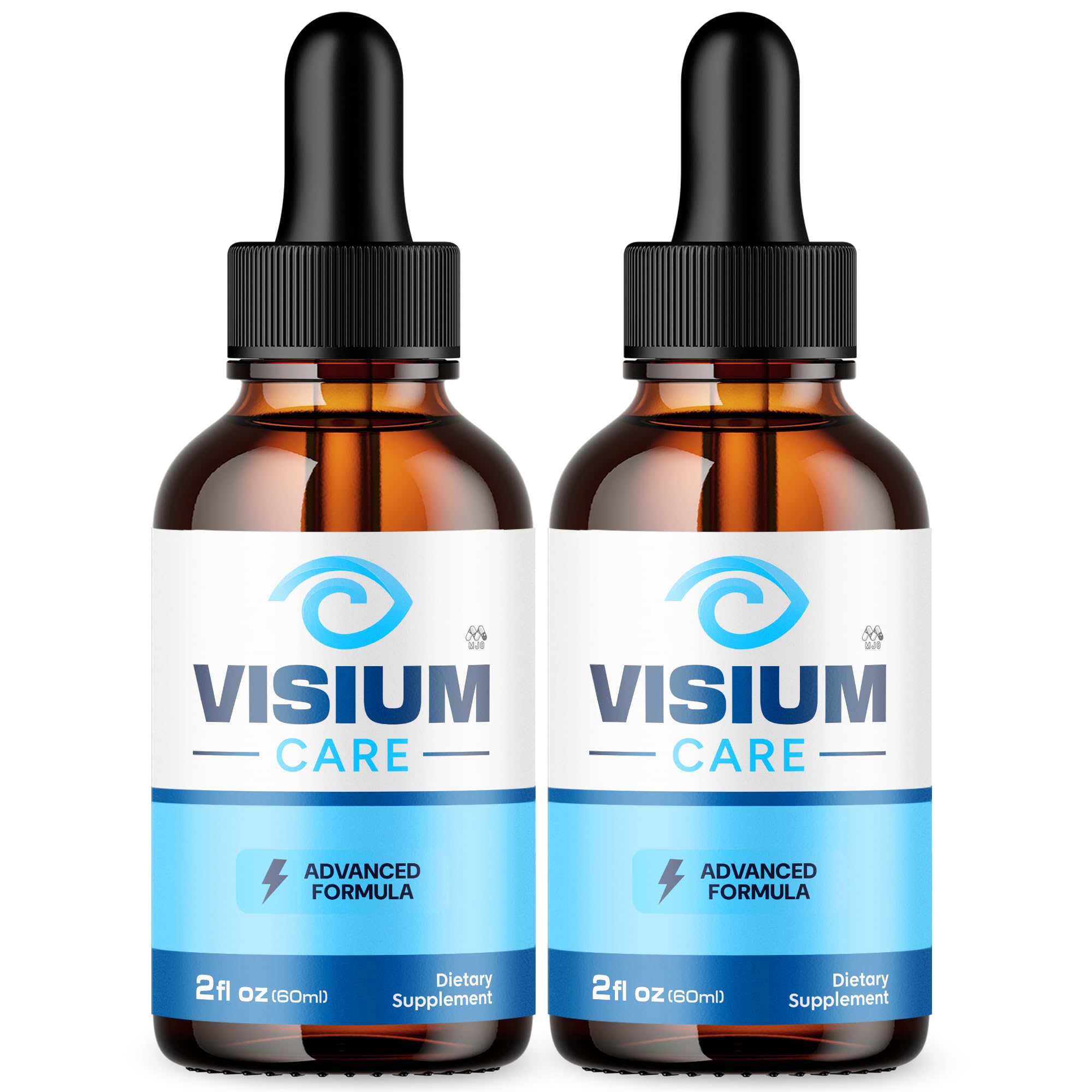 (2 Pack) Visium Care Drops , Official VisiumCare Drops with All Natural Ingredients , Overall Health and Wellness Vitamin Formula Maximum Strength Active Lifestyle Multivitamins Support (60 Servings)
