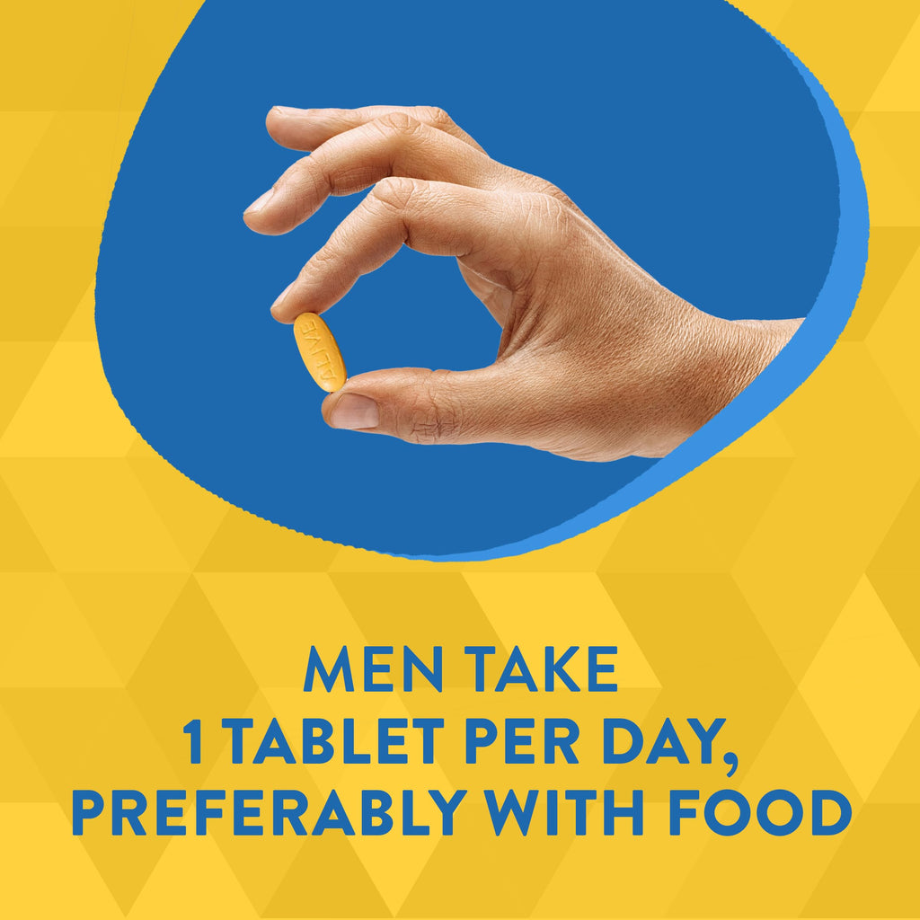 Nature's Way Alive! Men's Complete Daily Multivitamin, Supports Energy Metabolism & Muscle Function*, with B-Vitamins, Gluten Free, 130 Tablets (Packaging May Vary)
