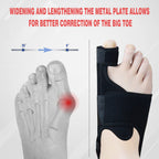 MOONSMILE Foot Gear 1 Pair Bunion Corrector for Women & Men, Night Bunion Splint, Big Toe Straightener, Foot Gear Brace for Bunion Pain Relief