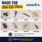 Amodex Ink & Stain Remover for Clothes, Leather and Skin - Removes Ink, Ballpoint, Sharpie, Grease and More, Works on Set-in Stains, Gentle but Powerful, 4oz/120ml Bottle (Pack of 3)