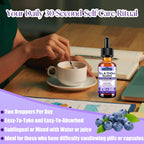 2 Pack Myo-Inositol & D-Chiro Inositol Supplement For Women Drops, Ideal 40:1 Ratio w. Organic Chaste Tree Berry, Ceylon Cinnamon Support Hormonal Balance & Ovarian, Cycle Regulation, Mood, Nerve