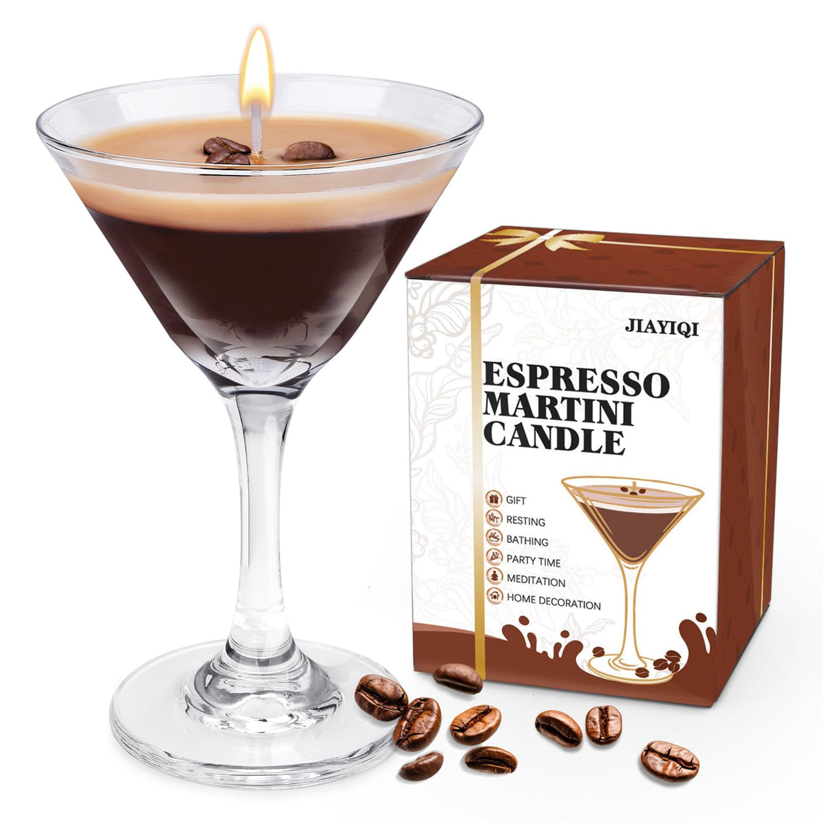 Espresso Martini Candle, Espresso Martini Gifts, Coffee Scented Candle