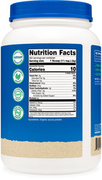 Nutricost Organic Acacia Fiber Powder (2 LB) - USDA Certified Organic, Non-GMO, Gluten Free