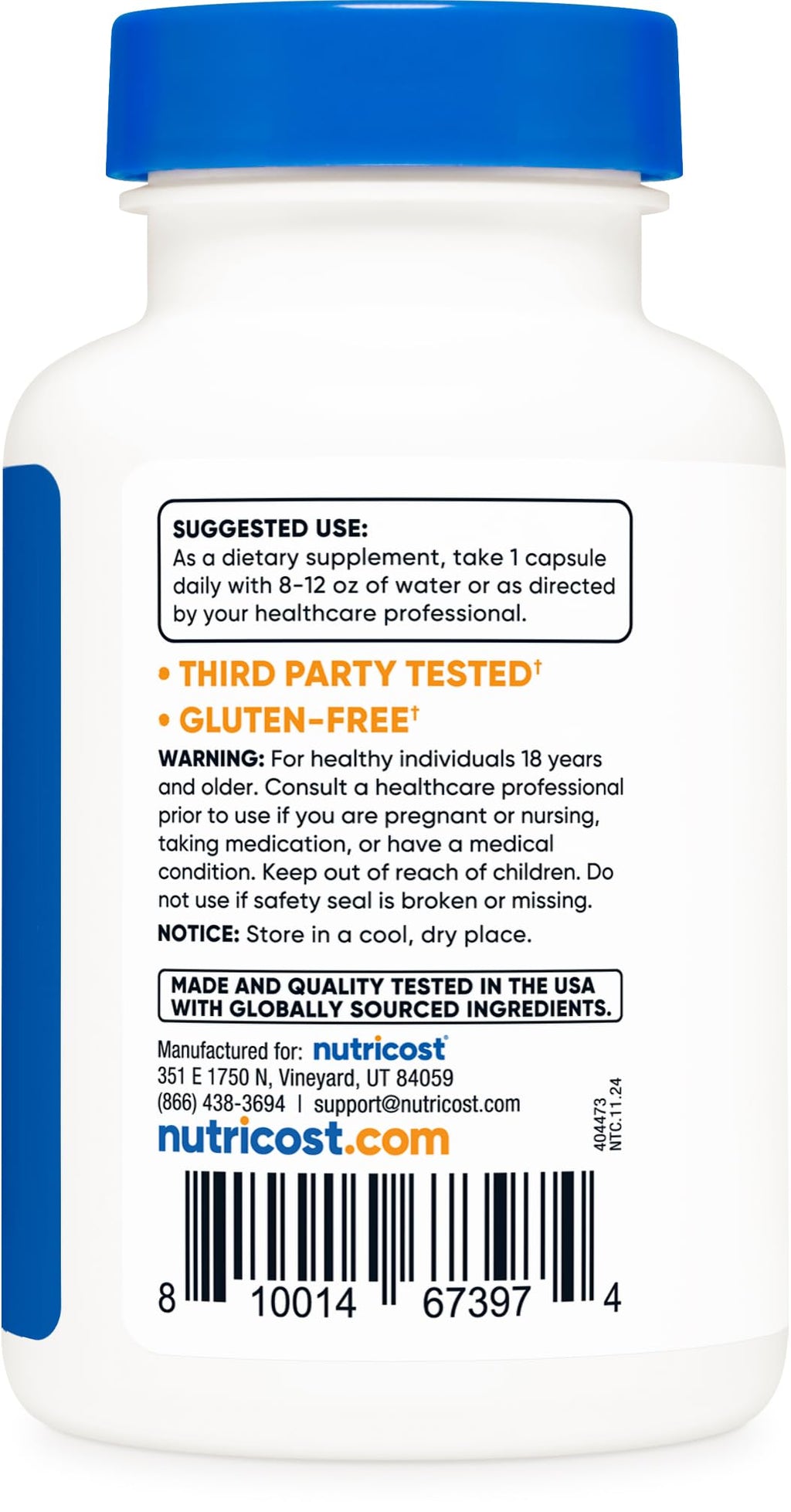 Nutricost Luteolin with Rutin Complex 100mg (50mg Luteolin, 50mg Rutin) 120 Capsules - Vegetarian, Non-GMO, Gluten Free