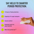 Flex Reusable Disc Starter Bundle | Reusable Menstrual Disc with Flex Wash and 2 Packs Wipes