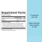 Magnesium Supplement by Ancient Nutrition, Magnesium 300mg with Vitamin D for Immune Support, Adaptogenic Herbs, Enzyme Activated, Paleo & Keto Friendly, 90 Capsules