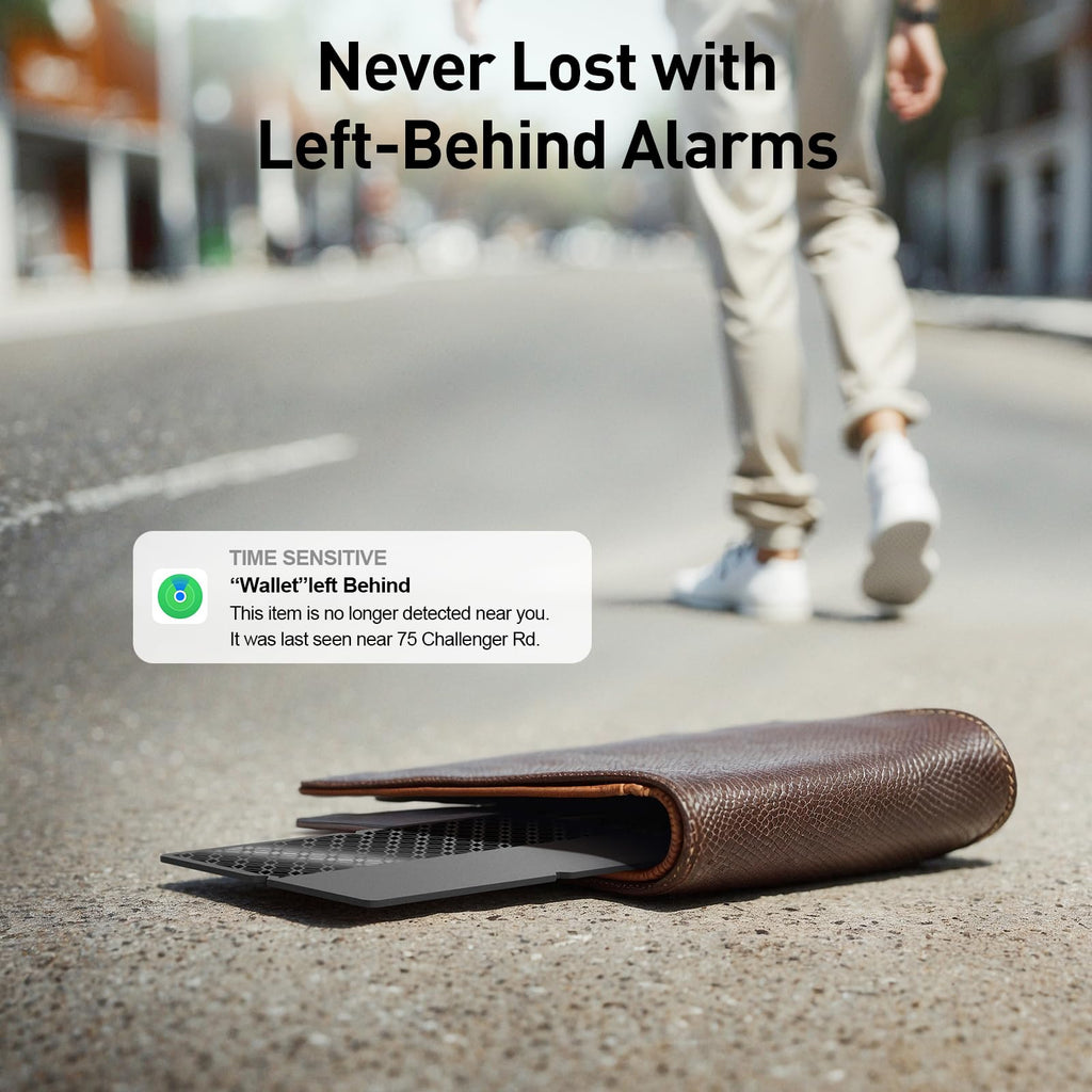 2026 Apple MFi Certified Wallet Tracker Smart Card for Find My