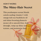 goop Beauty Hair Serum | Hair Moisturizer for Frizzy & Dry Hair | Vitamin C, Sea Buckthorn Oil, and Plumeria Monoi Oil | 0.5 fl oz | Hair Detangler to Help Shine & Texture | Paraben and Silicone Free