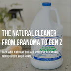 CPDI All-Purpose White Vinegar Cleaning Solution, 1 Gallon, Multi-Surface Cleaner for Hard Water Stains, Bathroom and Kitchen Surfaces, and Clothes, Effective Deodorizer