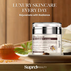 SupreH Bee Venom Cream Wrinkle Filler: Instant Face Lift Cream and Eye Tightener Cream with Hyaluronic acid Niacinamide for women and men 50