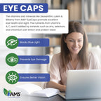 America Medic & Science EyeCaps (30 Caplets) | Dietary Supplement for Men and Women | Supports Vision Health | Enriched with Lutein, Zinc, Selenium, Chromium, and Vitamins A, C, E, and B2