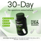 Prebiotic Fiber Supplement 5-in-1 Capsules - Natural Flow 5X Fiber XOS, GOS, FOS, Acacia and Agave Inulin, Daily Soluble Fiber Formula for Gut Support and Boost Good Bacteria Diversity, 120 Caps