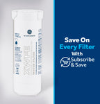 GE XWFE Refrigerator Water Filter, Genuine Replacement Filter, Certified to Reduce Lead, Sulfur, and 50+ Other Impurities, Replace Every 6 Months for Best Results, Pack of 1