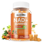NAD+ Gummies NAD Resveratrol Supplement : NAD Supplements for Women Aging Defense Absorption Than Nicotinamide Riboside Boost Vitamin B3 D3 Sodium Zinc Support Cellular Health Energy and DNA Repair