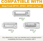 12-inch Air Fryer Parchment Paper Squares for Ninja Air Fryer SP101 Oven, 200 Pcs