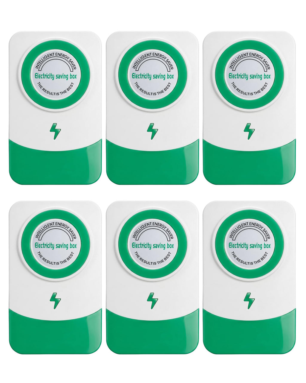 Stopwatt Smartplug in Power Box Device US Plug Pro 2026 Stop watt Power Factor for Home and Office 6 Pack (6 Packs)