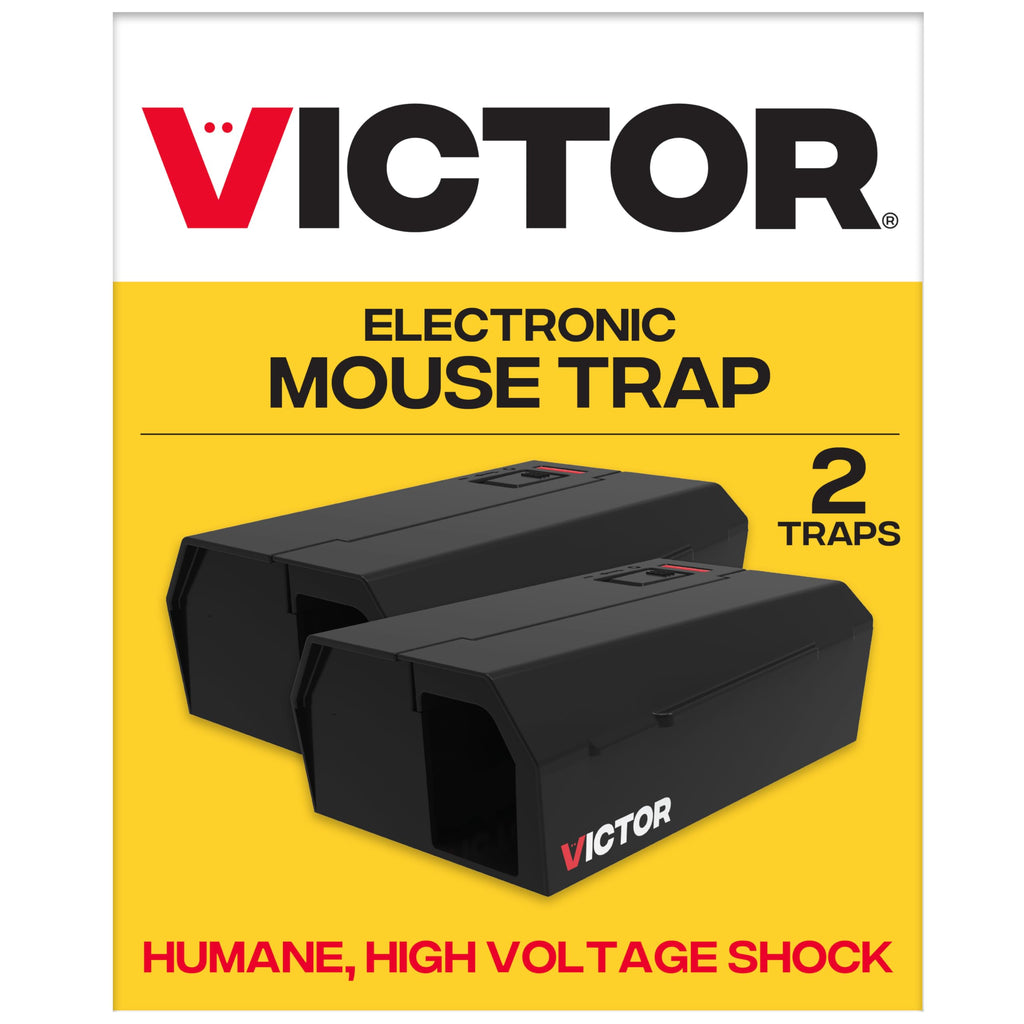 Victor Electronic Mouse Trap, 2-Pack, Indoor Electric Mouse Traps for Home