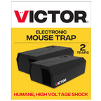 Victor Electronic Mouse Trap, 2-Pack, Indoor Electric Mouse Traps for Home