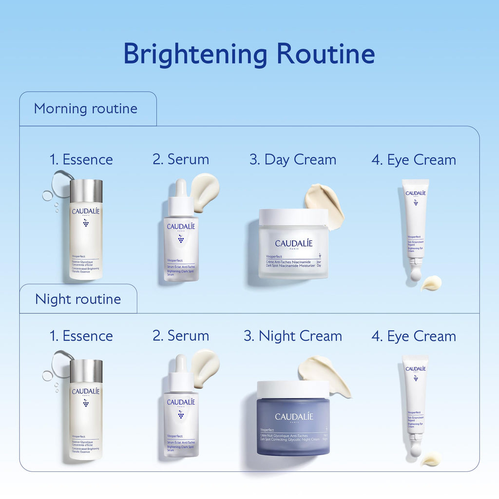 Caudalie Vinoperfect Dark Circle Brightening Caffeine Eye Cream with Niacinamide, Fragrance Free - 15 mL