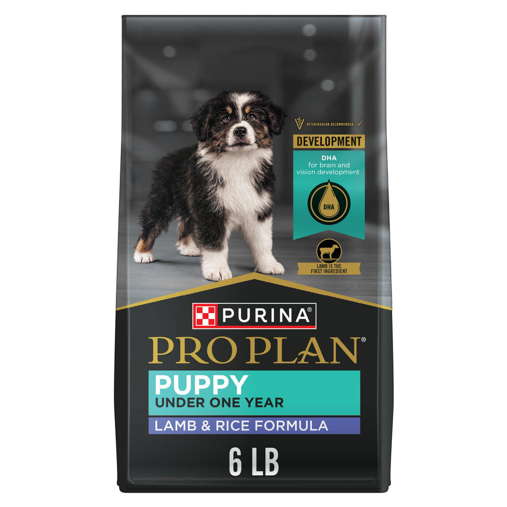 Purina Pro Plan High Protein, Healthy Puppy Food, Lamb & Rice, 6 lb Bag