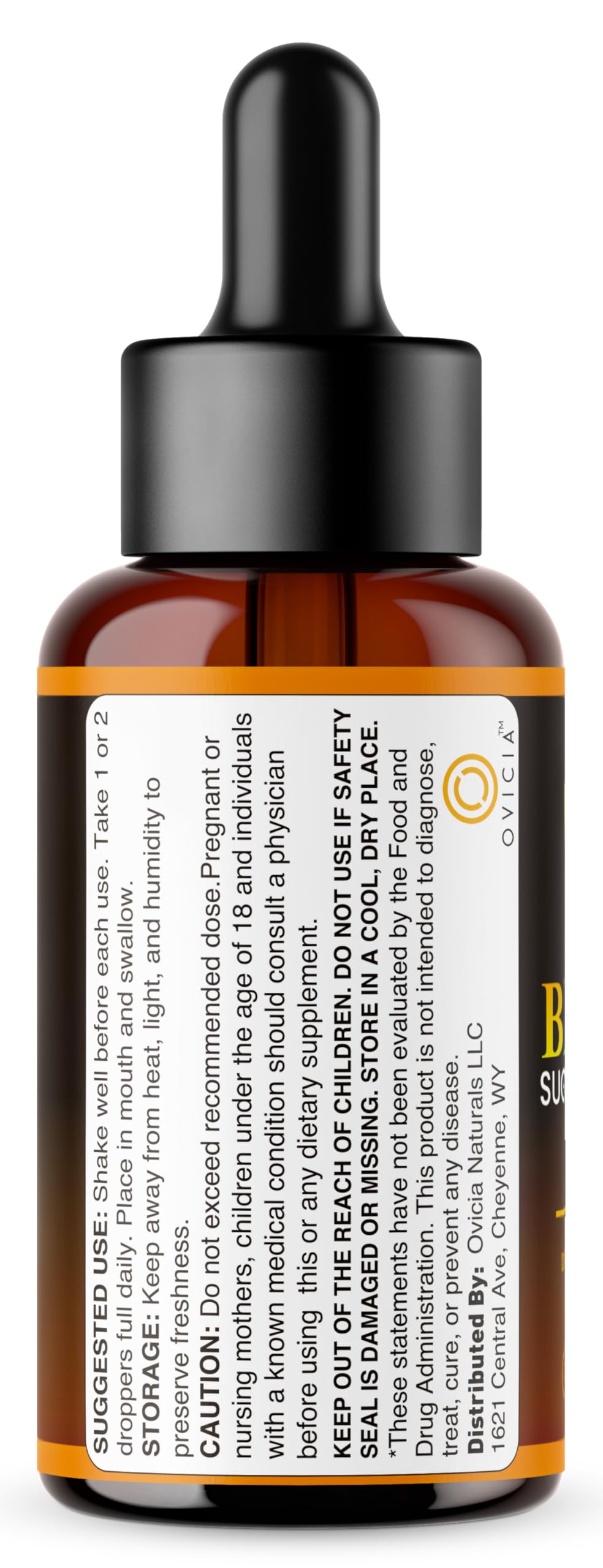 (3 Pack) Black Sugar Protect Drops - BlackSugar Protect Premium Liquid Drops All Natural Advanced Formula, BlackSugarProtect Support Vitamins for Overall Health & Wellness, 3 Bottles for 3 Months