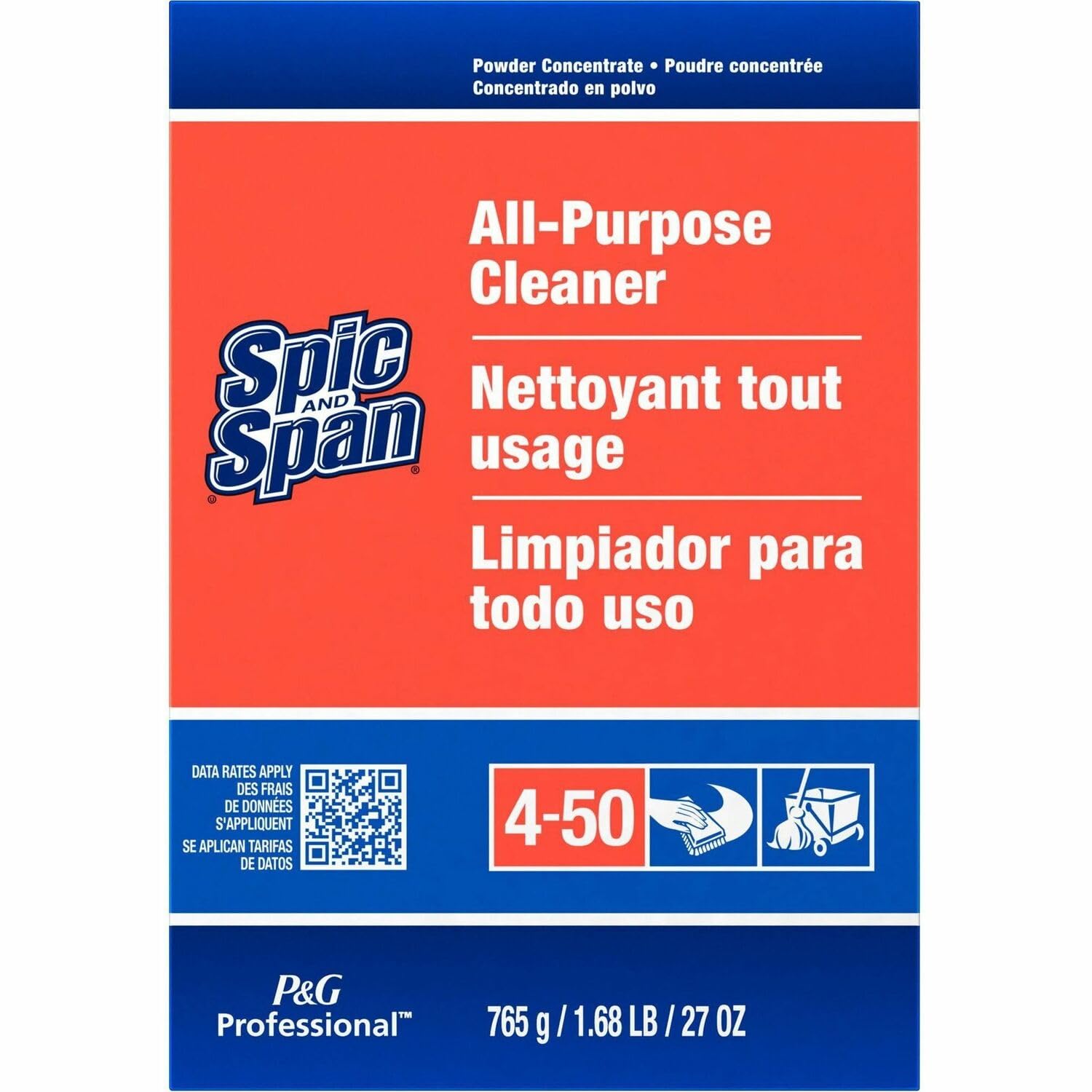 Spic and Span All-Purpose Cleaner, Orange, 1 Count (Pack of 1)