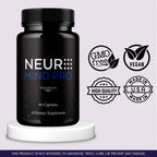 (2 Pack) Neuro Mind Pro Capsules - Official NeuroMindPro Supplement, Premium Formula, Natural Vitamins for Health & Wellness - 120 Capsules for 2 Months
