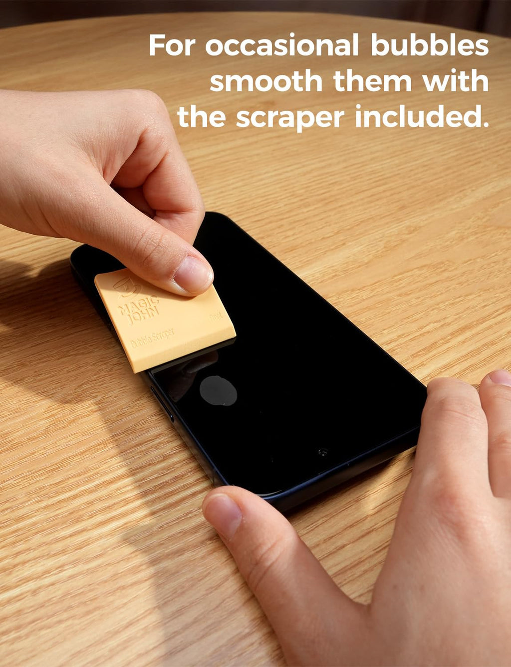 MAGIC JOHN for iPhone 17 Pro Max Screen Protector Tempered Glass 6.9 inch