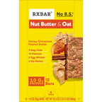 RXBAR Nut Butter and Oat Protein Bars, Protein Snacks, Snack Bars, Honey Cinnamon Peanut Butter, 23.2oz Box (12 Bars)